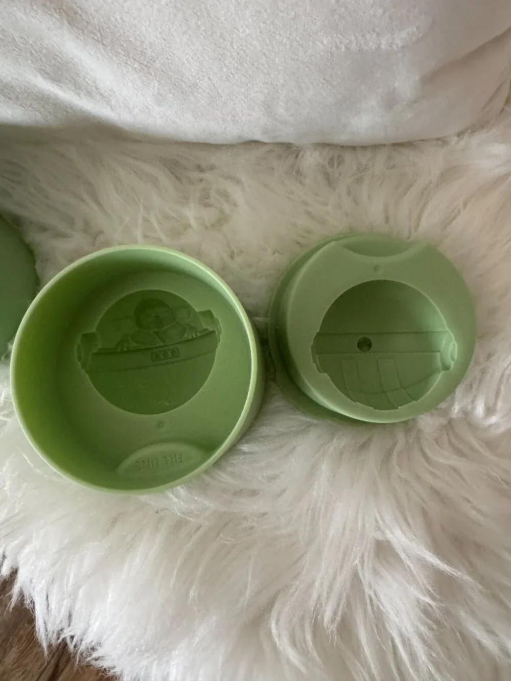 Williams Sonoma Star Wars The Child Grogu Ice Mold Set of 2 Mandalorian Disney